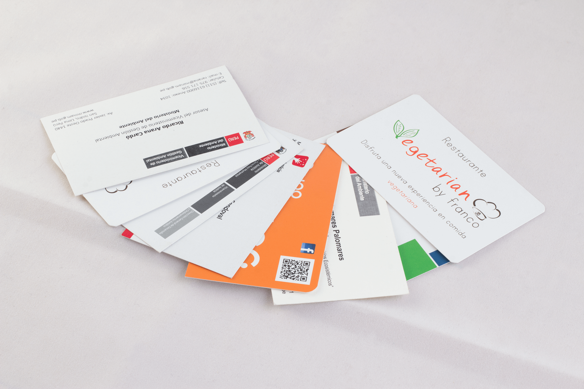 Tarjetas de presentación